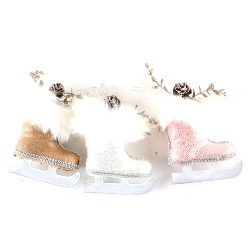 hx xm skate ornament--13x10x7cm -- 24 per case