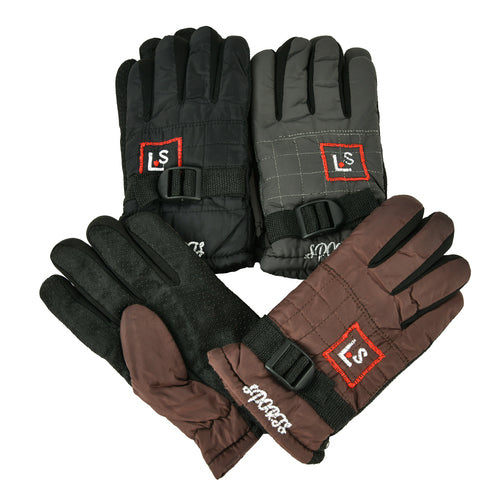 hw kid nylon gloves asst color -- 12 per box