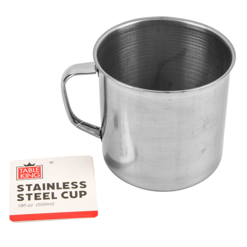 table king stainless steel mug 18oz 550ml -- 48 per case