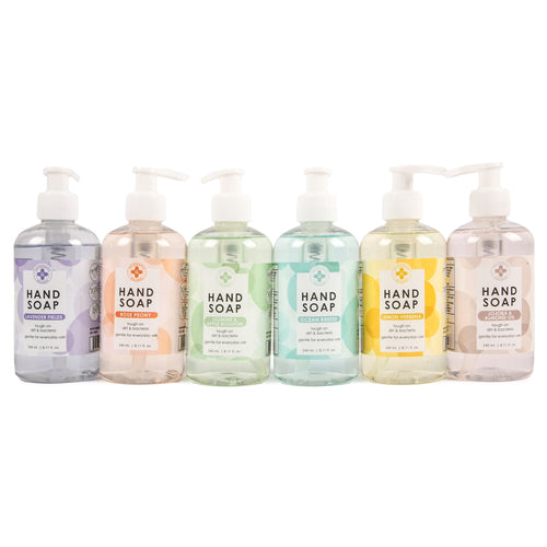 hand soap 6 asst scent 8.11 oz -- 48 per case