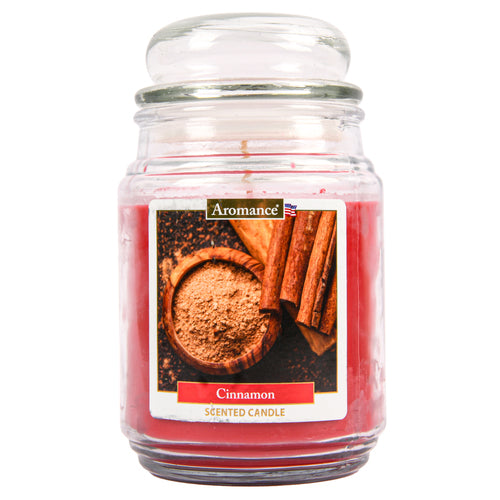 cinnamon candle 18 oz -- 6 per case