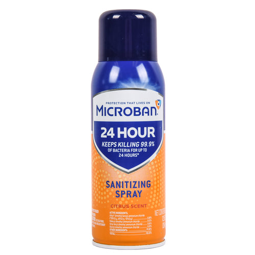 microban 24hr sanitizing spray citrus scent 12.5 oz -- 6 per case
