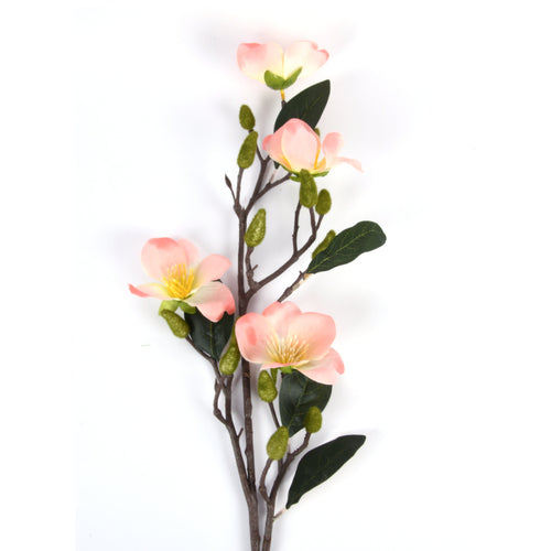 artificial flower branch 93cm w pink color -- 12 per box