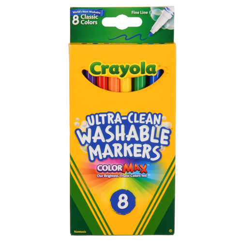 crayola washable makers fine 8 ct -- 24 per case