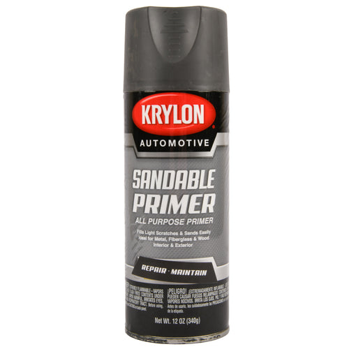 krylon all purpose primer gray 12 oz -- 6 per case