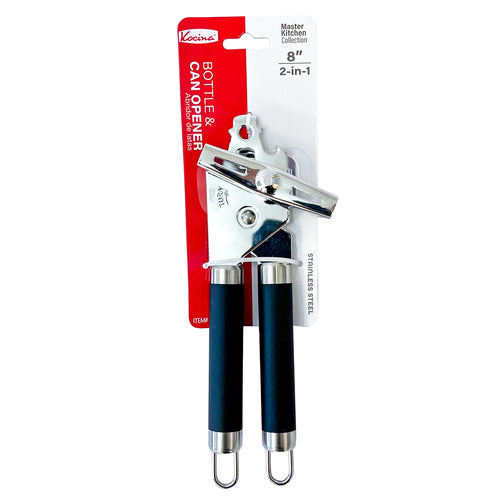 bottle can opener 8 blk handle -- 24 per box