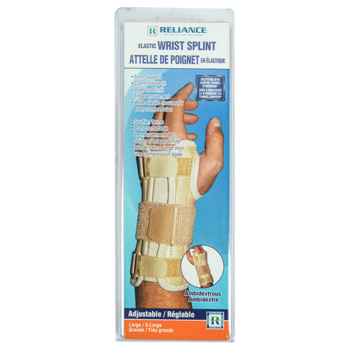 wrist splint left or right lg -- 12 per case