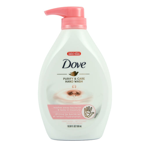 dove hand wash purify care 18.59 oz -- 12 per case