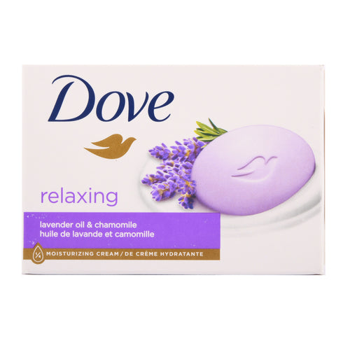 dove bar soap relaxing lavender 106 gr -- 48 per case
