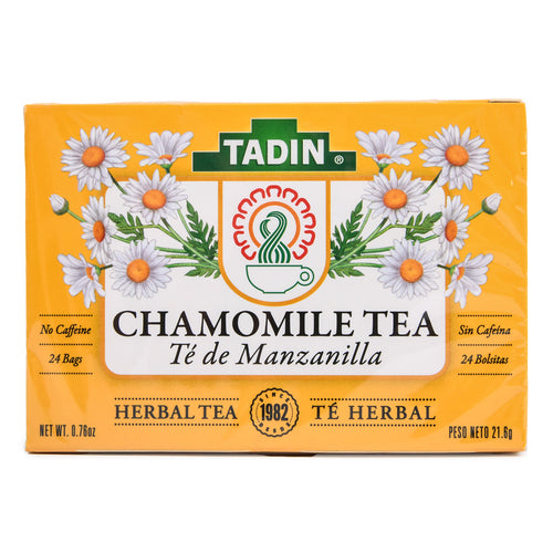 tadin tea manzanilla chamomile 24ct -- 6 per case