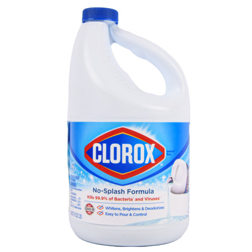 clorox splash-less regular 77 oz -- 6 per case