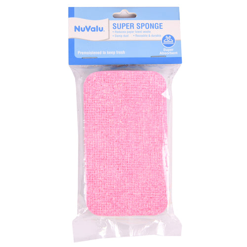 nuvalu rainbow super wipe sponge 12 layers -- 36 per box