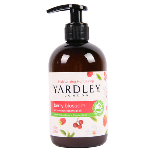yardley hand soap berry blossom 14 oz -- 12 per case