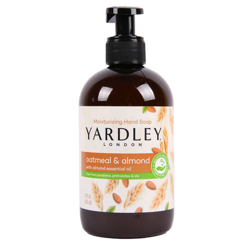 yardley hand soap oatmeal almond 14 oz -- 12 per case