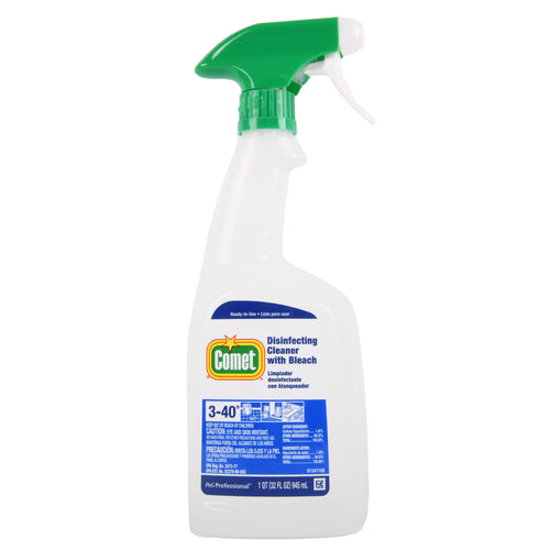 comet disinfecting cleaner w bleach 32 oz -- 8 per case