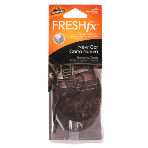 armor all air freshner card new car smell 3pk -- 24 per case