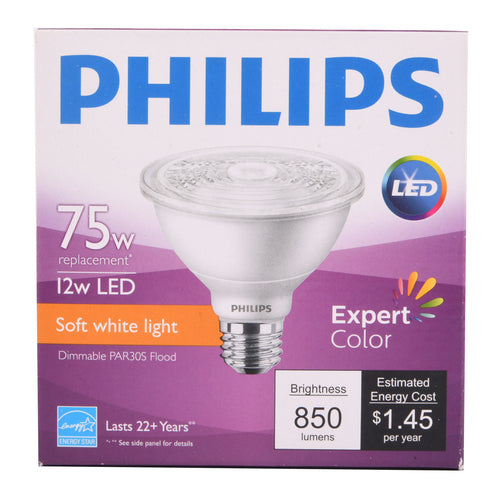 philips dimmable 12w led light bulb -- 6 per case