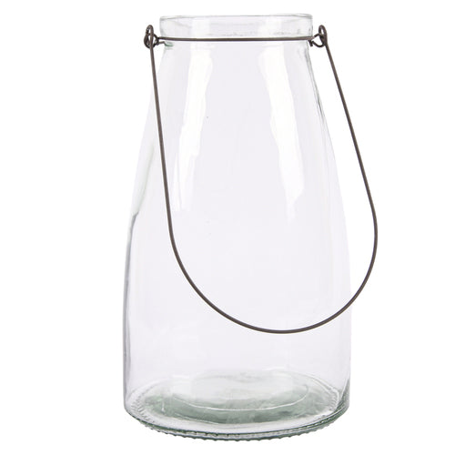 lantern vase 6 x6 x10.5 -- 6 per case