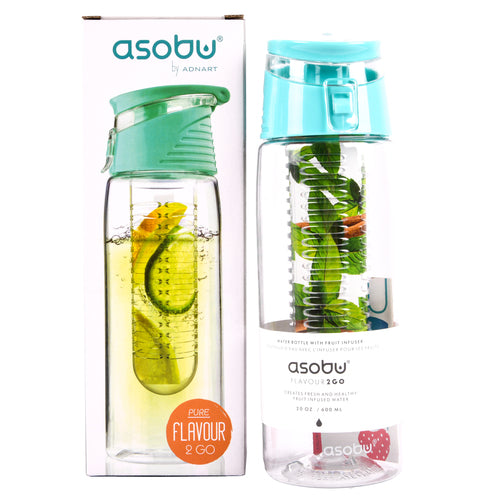 pure flavour water bottle turquoise -- 25 per case