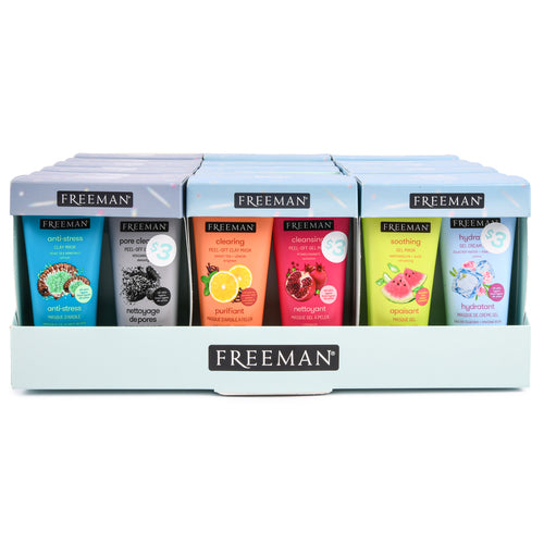 freeman glow mini tube face mask 2 pc -- 18 per case