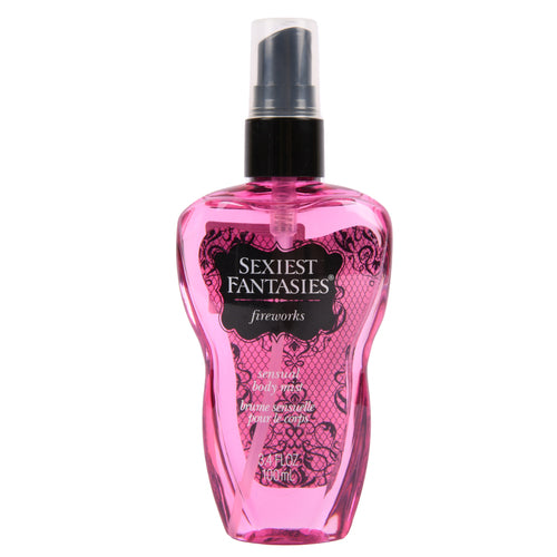 sexiest fantasies fireworks body mist 3.4 oz -- 12 per case