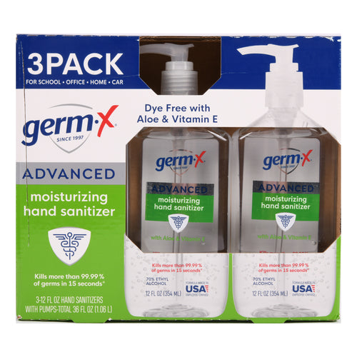 germ x hand sanitizer 12-oz 3pk set -- 6 per case