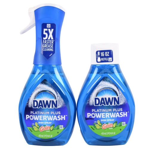 dawn powerwash dish spray gain scent 16 oz -- 4 per case