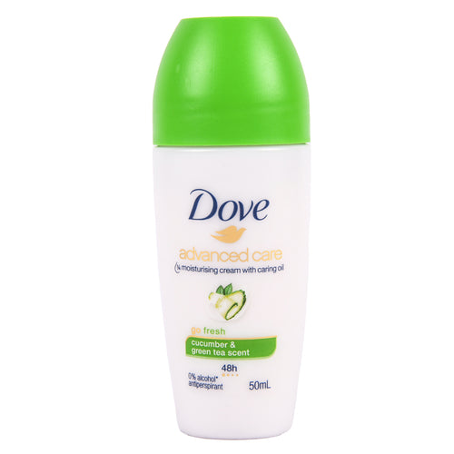 dove roll on cucumber green tea 50 ml -- 6 per box