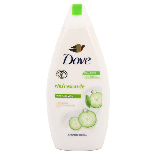 dove body wash rinfrescante cucumber 450 ml -- 12 per case