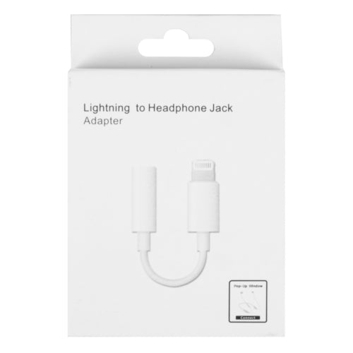lightning to headphone jack adapter -- 12 per box