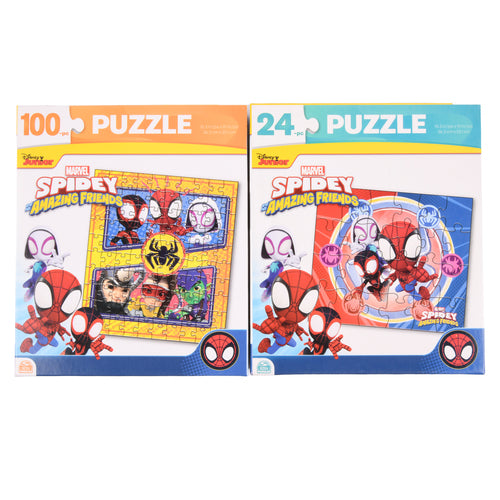 marvel spidey friends premier puzzle assorted pieces -- 36 per case