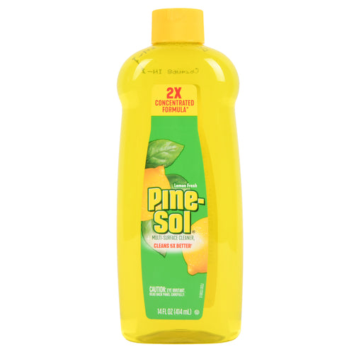 pine-sol cleaner lemon 14 oz -- 12 per case