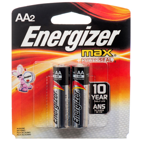 energizer batteries aa-2pk -- 24 per case
