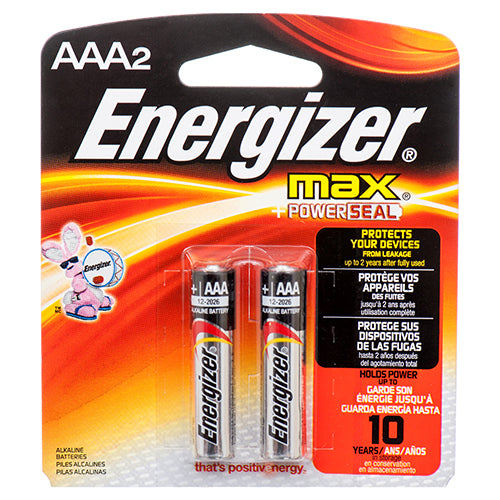 energizer batteries aaa-2pk -- 24 per case