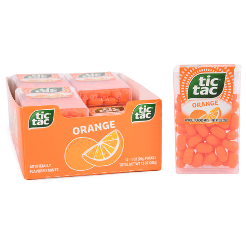 tic tac orange 1 oz -- 12 per box
