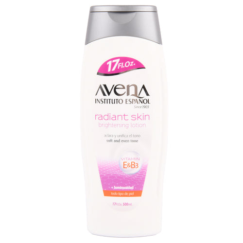 avena radiant brightning body lotion 17z -- 6 per case