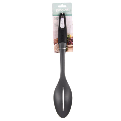 goodcook hi temp slotted spoon black -- 3 per box
