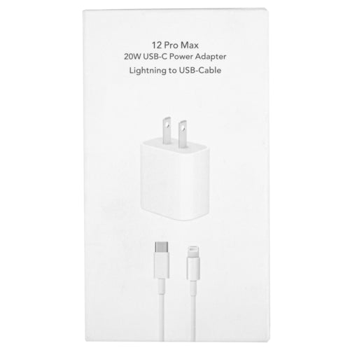 12pro max 20w usb-c power adapter -- 12 per box