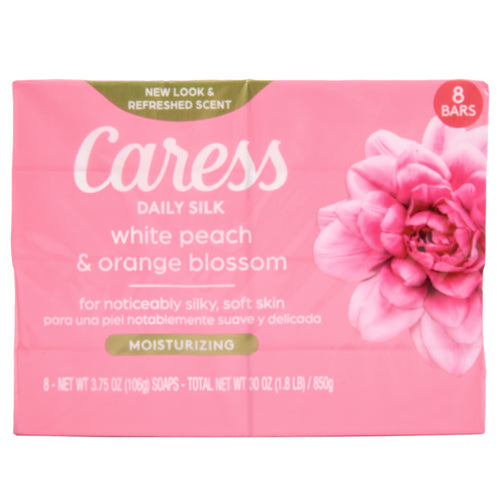 caress bar soap peach orange 8pk x 3.75 oz -- 4 per case