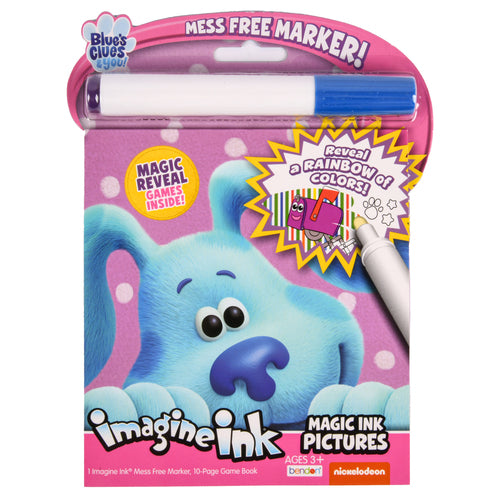 blue s clues you imagine ink game book w marker -- 12 per case