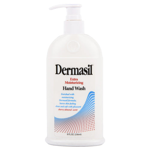 dermasil extra moisturizing hand wash 8-oz -- 12 per case