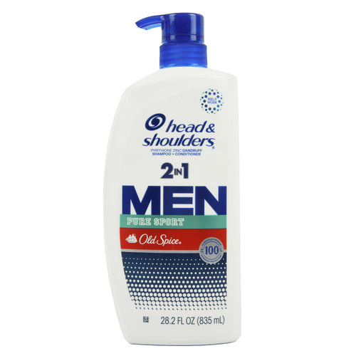head shouders men 2in1 old spice 28.2 oz usa -- 4 per case