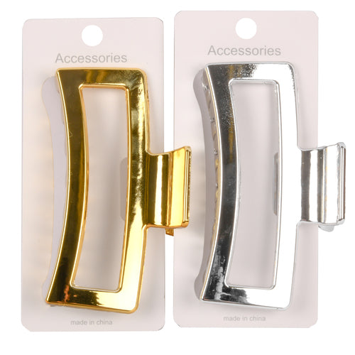 hair clip metal color asst -- 12 per box
