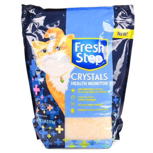 fresh step crystals cat odor control 7 lbs -- 2 per case