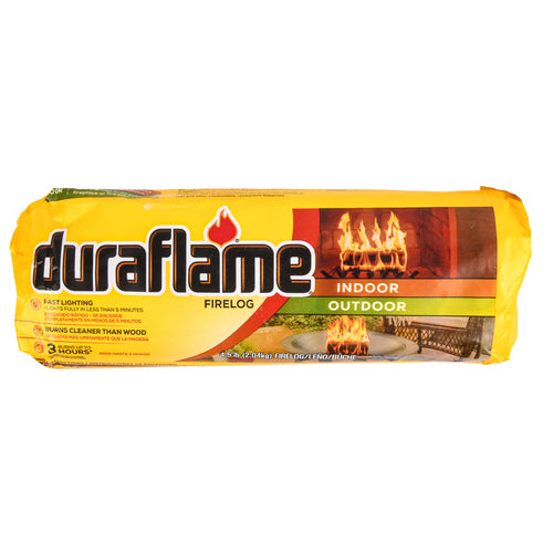 duraflame in out door firelog 4.5-lbs -- 6 per case
