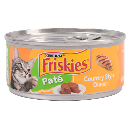 friskies cat dinner pate country style 5.5-oz -- 24 per case