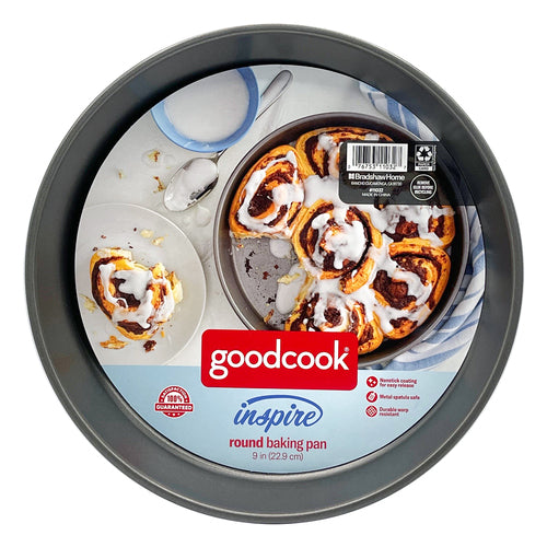 goodcook round baking pan 9 -- 18 per case