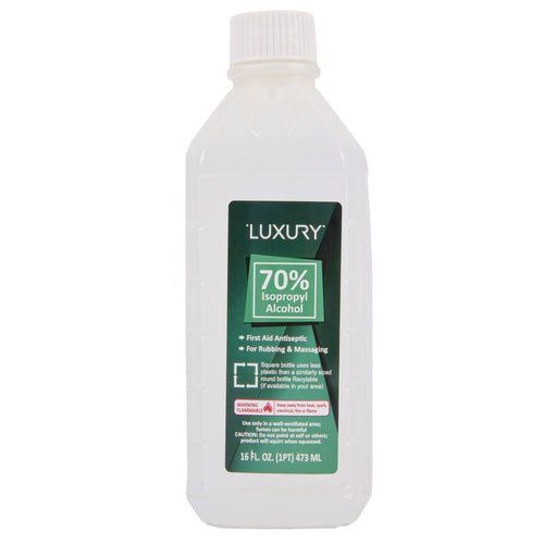 luxury isopropyl alcohol 70 16 oz -- 12 per case