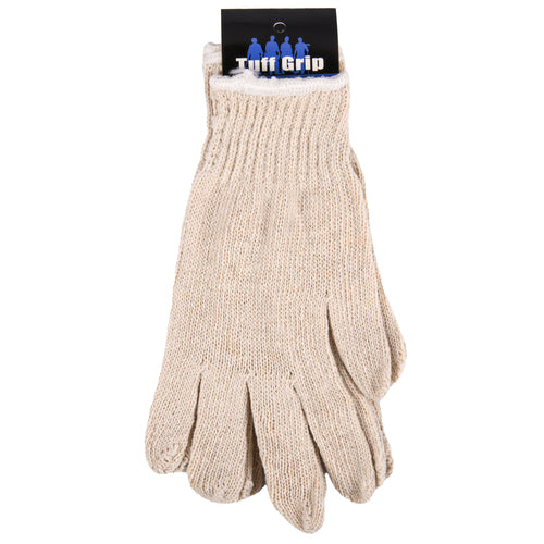 glove white cotton 2pk -- 6 per box