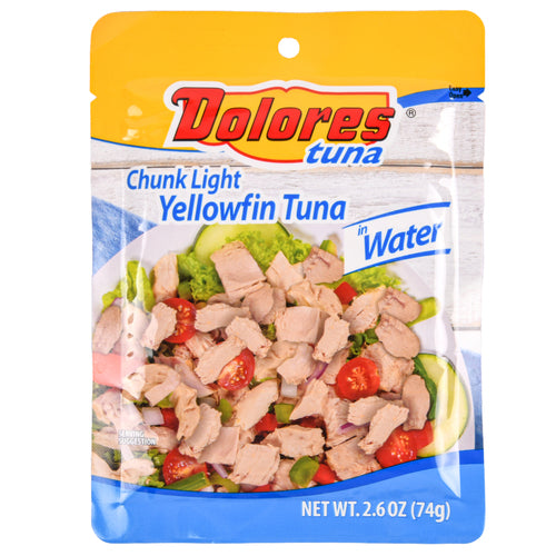 dolores tuna in water 2.6-oz pouch -- 24 per case